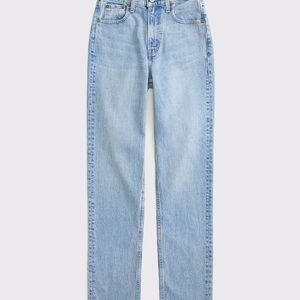 Abercrombie & Fitch Curve Love 90s Straight Ultra High Rise 26